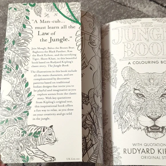 The Jungle Book colouring book new - Picture 10 of 14